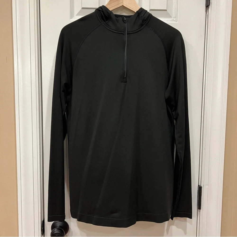 Lululemon Metal Vent Tech Hoodie Black Men’s Medium M3ALSS - Picture 4 of 9